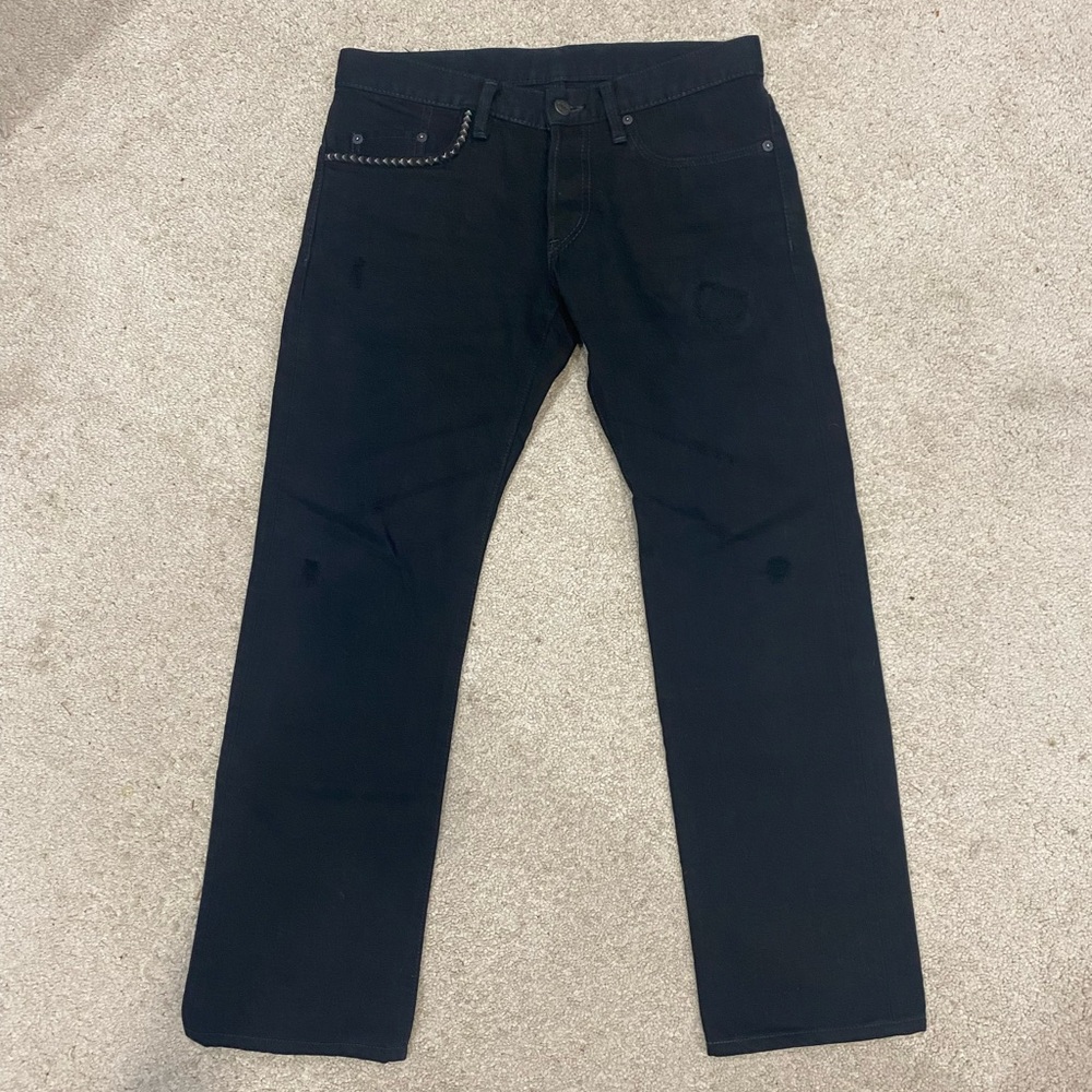 Hysteric Glamour Black Studded Jeans